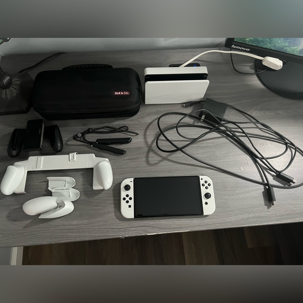 Nintendo Switch OLED and accessories